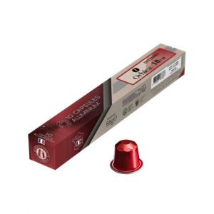 Capsule Nespresso Compatible Caf&eacute; Orbica Intenso - 10 capsules