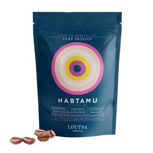 Caf&eacute; de Sp&eacute;cialit&eacute; en Grains Bio Loutsa &Eacute;thiopie Habtamu - 250 gr