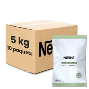 Lait en Poudre Nestl&eacute;&reg; Demi-Ecr&eacute;m&eacute; pour Distributeur Automatique - 10 paquets - 5 Kg