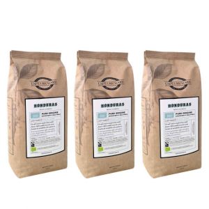 Caf&eacute; en Grains Bio Caf&eacute;s Richard Honduras Pure Origine - 3 paquets - 3 Kg