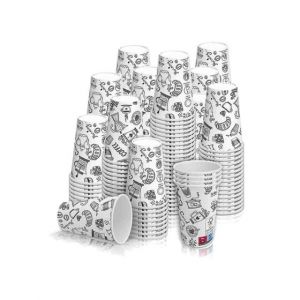 Gobelet carton 10 cl Graffiti - 1000 gobelets