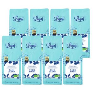 Caf&eacute; de Sp&eacute;cialit&eacute; en grains Bio Lugat Oasis Blend - 8 paquets - 8 Kg