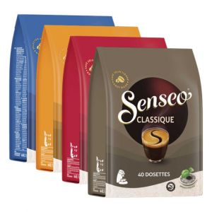 Dosette Senseo Pack Indispensable - 4 paquets - 160 dosettes