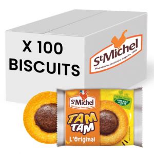 G&acirc;teau au Chocolat St Michel Tam Tam L'Original - 100 g&acirc;teaux emball&eacute;s individuellement