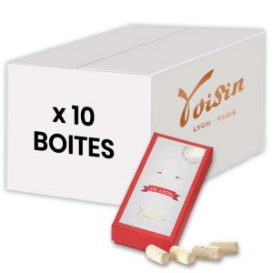 Chocolat Voisin Sp&eacute;cialit&eacute;s de Lyon Les Quenelles - 10 boites - 450 gr