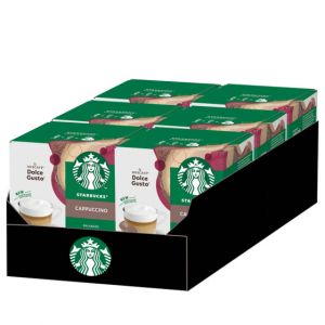 Capsule Starbucks &reg; by Dolce Gusto &reg; Cappuccino - 6 bo&icirc;tes - 36 boissons
