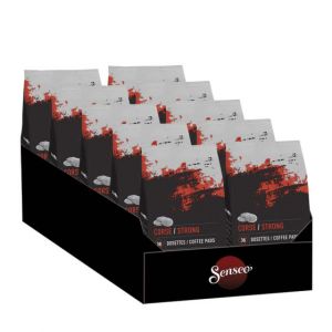 Dosette Senseo compatible Gimoka Strong - 10 paquets - 360 dosettes compostables