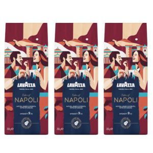 Caf&eacute; en Grains Lavazza Tales of Napoli - 3 paquets - 750 gr