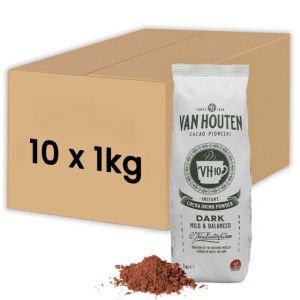 Chocolat Chaud Van Houten VH10 Cacao 13% - 10 paquets - 10 Kg