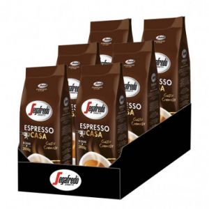 Caf&eacute; en Grains Segafredo Espresso Casa - 6 paquets - 6 Kg