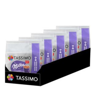 Dosette Tassimo Chocolat Chaud Milka - 5 paquets - 50 dosettes