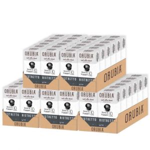 Capsule Nespresso Compatible Caf&eacute; Orubia Ristretto 100% Arabica Intensit&eacute; 10 - 600 capsules