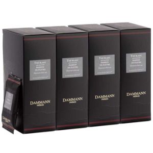 Th&eacute; Blanc aromatis&eacute; Dammann Fr&egrave;res Passion de Fleurs - 4 boites - 96 sachets envelopp&eacute;s