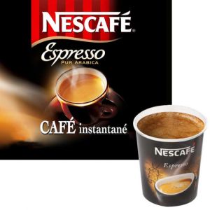 Gobelet Pr&eacute;-dos&eacute; Nescaf&eacute; Espresso Non Sucr&eacute; - 25 boissons