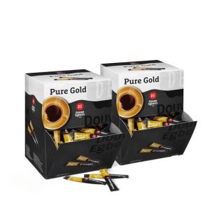 Caf&eacute; Soluble Douwe Egberts Pure Gold - 2 bo&icirc;tes - 400 sticks