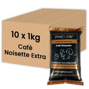 Cappuccino Soluble Drink'n Like - Noisette  - 10 Kg