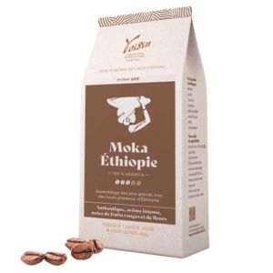 Caf&eacute; en Grains Caf&eacute; Voisin Moka Ethiopie - 1 Kg