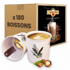 Gobelet Pr&eacute;-dos&eacute; Caprimo Cappuccino Noisette - 180 Boissons