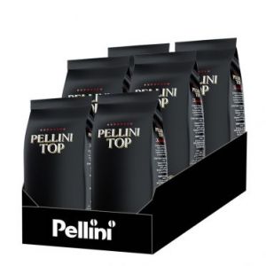 Caf&eacute; en Grains Pellini Top 100% Arabica - 6 paquets - 6 Kg