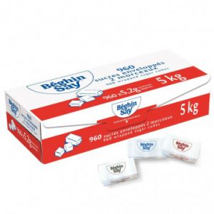 Sucre Beghin-Say 2 Morceaux Envelopp&eacute;s - 960 Pi&egrave;ces