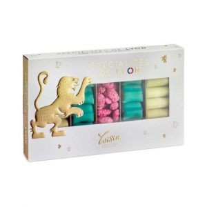 Chocolat Voisin Sp&eacute;cialit&eacute;s de Lyon Coussin, Praline, Quenelle - 310 gr