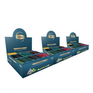 Coffret de Th&eacute;s et Infusions Exclusive S&eacute;lection Lipton 9 vari&eacute;t&eacute;s - 3 coffrets - 324 sachets pyramide