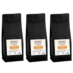 Caf&eacute; en Grains Orubia Armonia - 3 paquets - 3 Kg