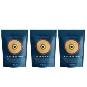 Caf&eacute; de Sp&eacute;cialit&eacute; en Grains Loutsa Fazenda Rio - 3 paquets - 750 gr