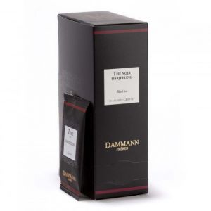 Th&eacute; Noir Dammann Fr&egrave;res Darjeeling - 24 sachets envelopp&eacute;s