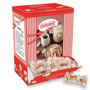 Nougat de Mont&eacute;limar IGP Chabert & Guillot - Boite distributrice 220 nougats soit 1,3kg