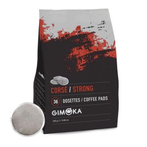 Dosette Senseo compatible Gimoka Strong - 36 dosettes compostables