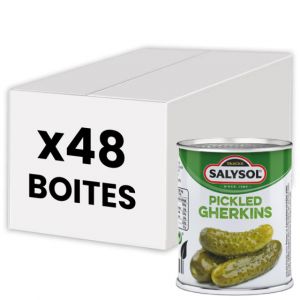 Cornichons Salysol - 48 Boites de 50 gr