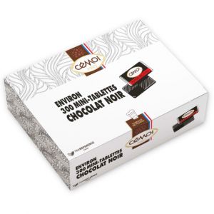 Napolitains C&eacute;moi Royal Chocolat Noir 50% - Carton de 300 pi&egrave;ces