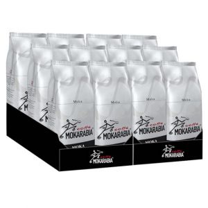 Caf&eacute; en Grains Mokarabia Moka - 12 paquets - 12 Kg