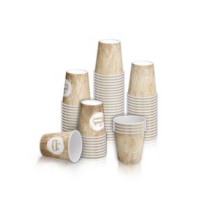 Gobelet carton 10 cl - Compostable Bioware - 160 gobelets