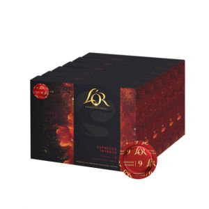 Capsule Nespresso Pro Compatible L'Or Espresso Intense - 6 boites - 300 capsules