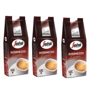Caf&eacute; en Grains Segafredo Intermezzo Crema - 3 paquets - 3 Kg