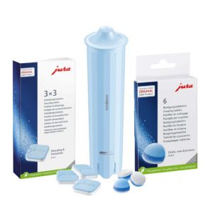 Kit entretien Complet machine &agrave; caf&eacute; Jura - Claris Blue+ 24228