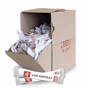 Sucre Blanc illy - Bo&icirc;te Distributrice - 800 b&ucirc;chettes