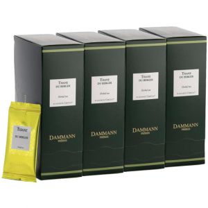 Infusion Dammann Fr&egrave;res Tisane du Berger - 4 boites - 96 sachets Cristal