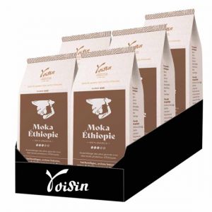 Caf&eacute; en Grains Caf&eacute; Voisin Moka Ethiopie - 5 paquets - 5 Kg