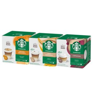 Pack D&eacute;couverte - Capsule Starbucks &reg; by Dolce Gusto &reg; - 18 boissons