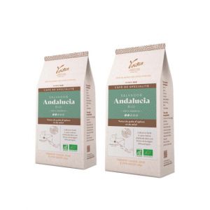 Caf&eacute; de Sp&eacute;cialit&eacute; en Grains Bio Caf&eacute; Voisin Salvador Andalucia - 2 paquets - 500 gr