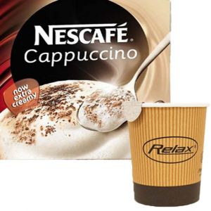 Gobelet Pr&eacute;-dos&eacute; Nescaf&eacute; Cappuccino - 10 boissons