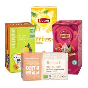 Pack D&eacute;couverte Th&eacute;s Fruit&eacute;s - 4 vari&eacute;t&eacute;s