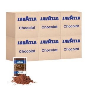 Chocolat Chaud Lavazza - 6 bo&icirc;tes - 300 dosettes individuelles
