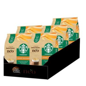 Dosettes Nescaf&eacute; Dolce Gusto NEO Starbucks&reg; Caramel Macchiato - 5 bo&icirc;te - 30 boissons