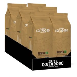Caf&eacute; en Grains Bio Costadoro Respecto - 6 paquets - 6 Kg
