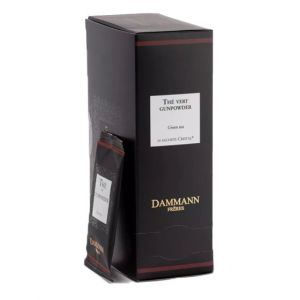 Th&eacute; Vert Dammann Fr&egrave;res Gunpowder - 24 sachets envelopp&eacute;s