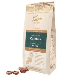 Caf&eacute; de Sp&eacute;cialit&eacute; en Grains Caf&eacute; Voisin Ouganda Colobus - 1 Kg